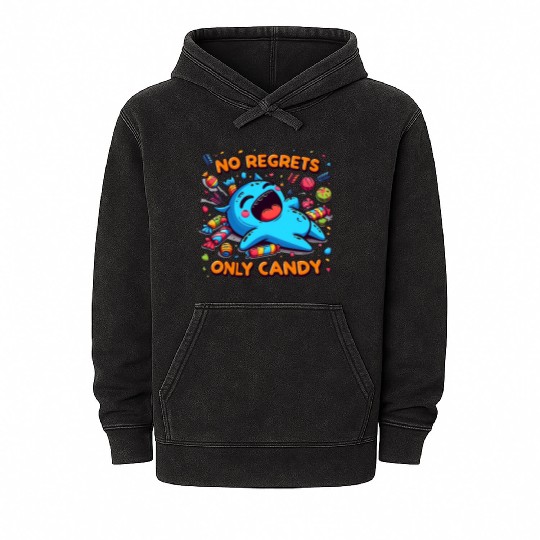 Disneyland No Regrets Only Candy Mineral Wash Hoodies