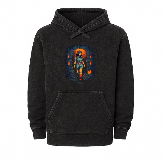 Explore the Dungeon with Dora Mineral Wash Hoodies