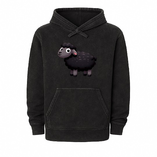 BLACK SHEEP for the Black Sheep of the family! Mineral Wash Hoodies