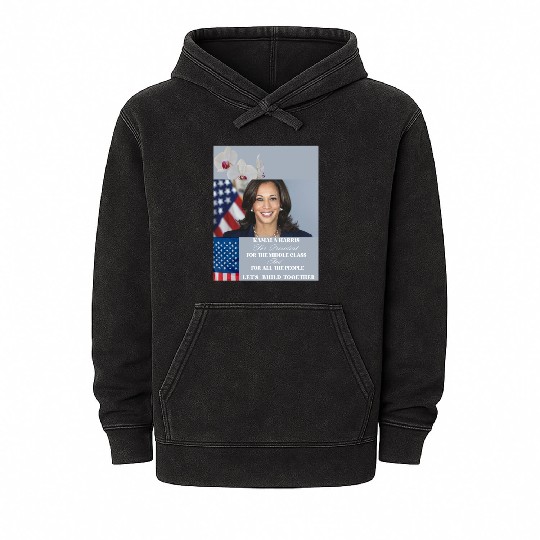 A New Election of Change Has Come Mineral Wash Hoodies