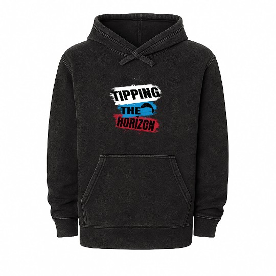 Tipping the Horizon Mineral Wash Hoodies