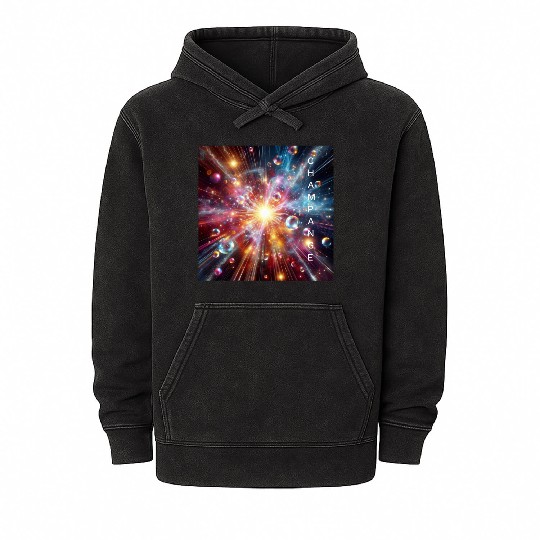 Champagne Supernova Mineral Wash Hoodies
