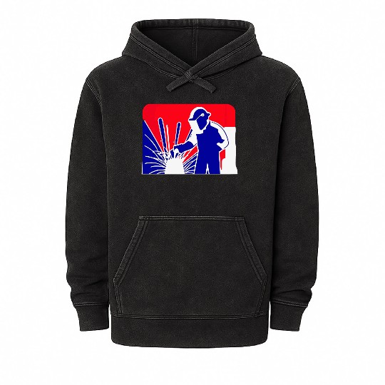 Major League Welder Sticker – Perfect for Proud We Mineral Wash Hoodies