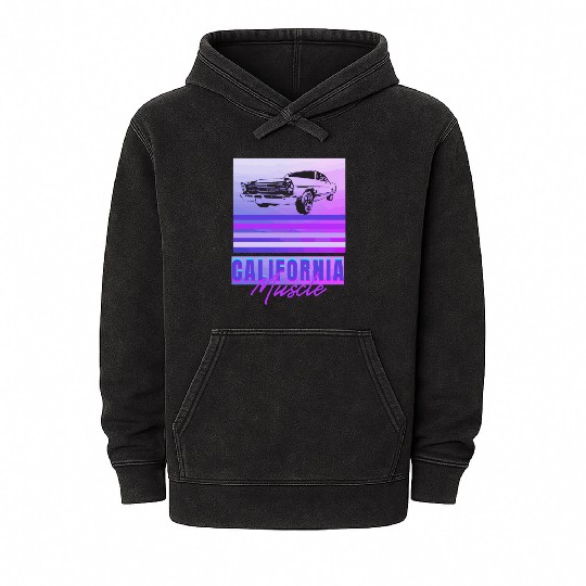 California Muscle Mineral Wash Hoodies