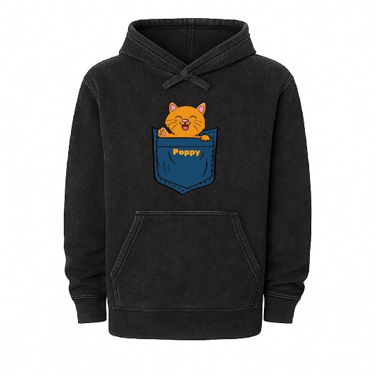 Adorable poppy Mineral Wash Hoodies