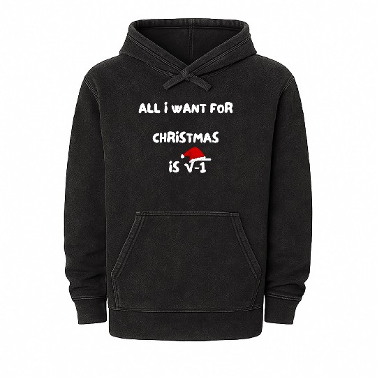 Math Teacher Christmas Gift Mineral Wash Hoodies