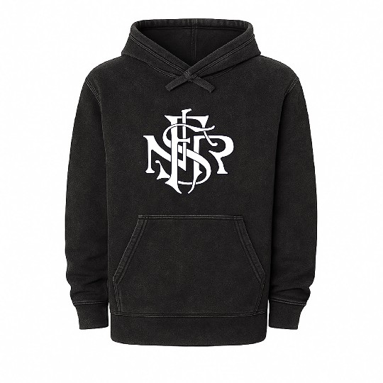 Our Lady of the Rosary of Fátima - NSRF monogram Mineral Wash Hoodies
