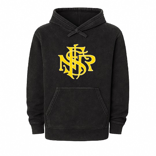 Our Lady of the Rosary of Fátima - NSRF monogram Mineral Wash Hoodies