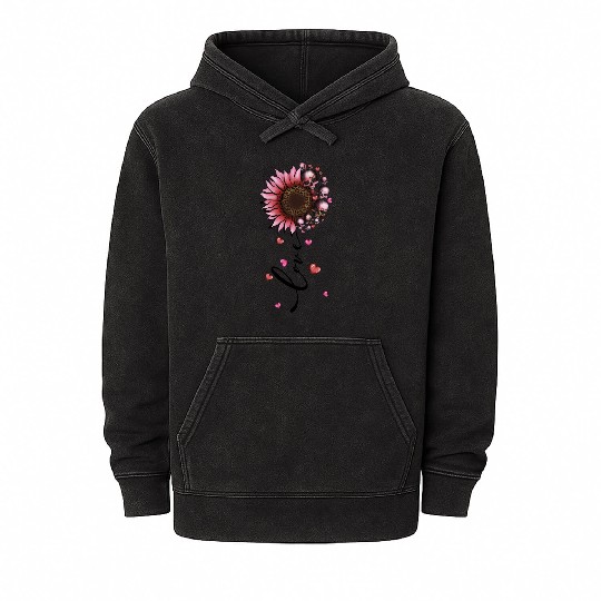 Valentines Cute, Valentine Retro Mineral Wash Hoodies
