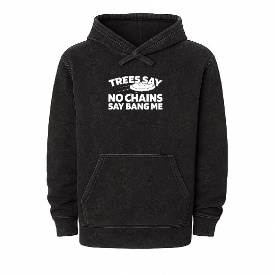 Disc Golf Frisbee Golf Mineral Wash Hoodies