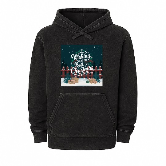 Wishing you all the best this christmas Mineral Wash Hoodies