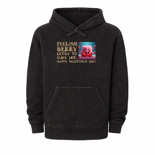 Feeling Berry Lucky to Have You! Mineral Wash Hoodies