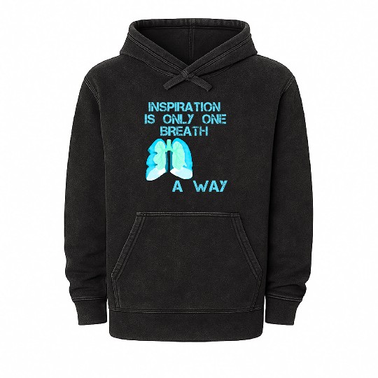 TAKE A GOOD BREATH, INSPIRATION 2025 Mineral Wash Hoodies