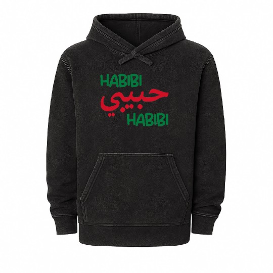 Habibi Mineral Wash Hoodies
