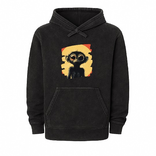 Spider Monkey Mineral Wash Hoodies