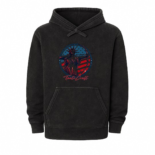 TactiCraft Lady Liberty Mineral Wash Hoodies