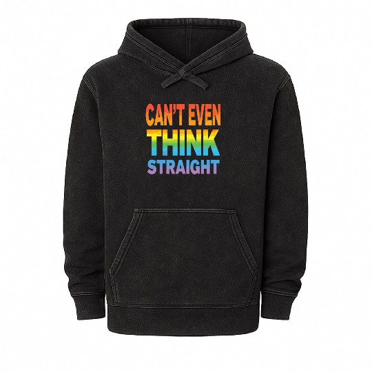 Pride LGBTQ Pride Rainbow Pride Gay Pride LGBTQ Mineral Wash Hoodies