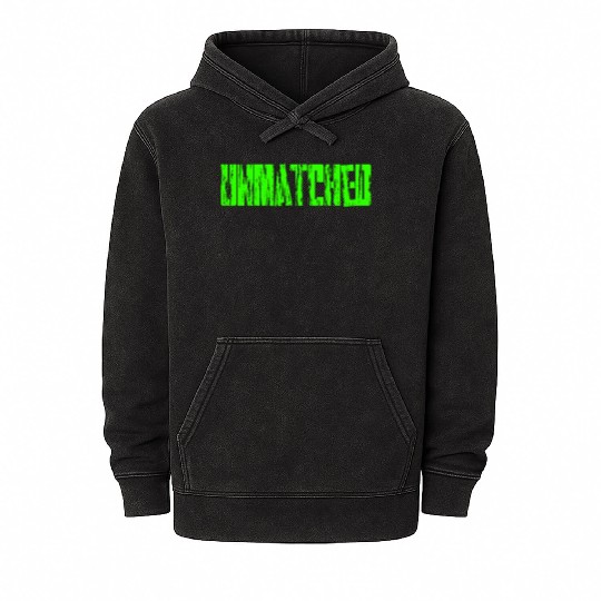 UNMATCHED SHEWEAR STREETWEAR NEON Mineral Wash Hoodies