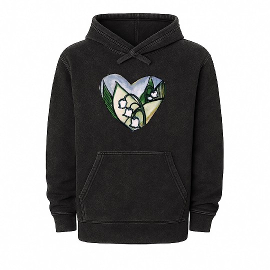 Lily of the Valley Mineral Wash Hoodies