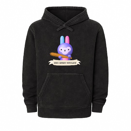 Egg Hunt Outlaw Easter Mineral Wash Hoodies