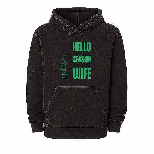 Plant Lover Gardening Husband Wife Mineral Wash Hoodies