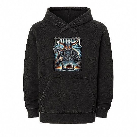 Valhalla Warrior 2 Mineral Wash Hoodies