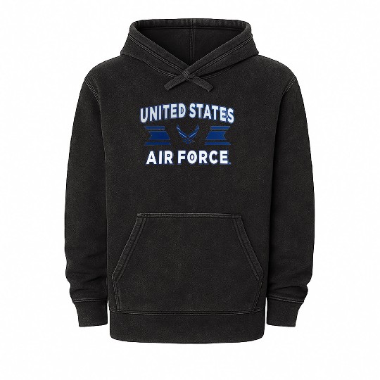 US Air Force 17 Mineral Wash Hoodies