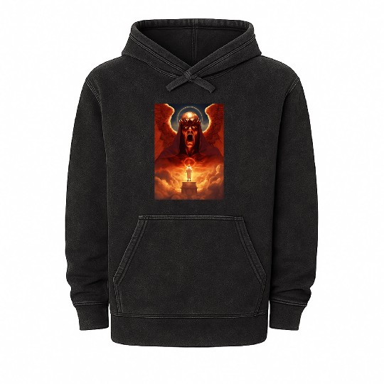 The Devil & The Angel: Mineral Wash Hoodies