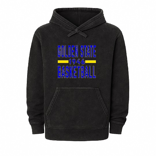 Golden State Basketball 1946 Classic Mineral Wash Hoodies
