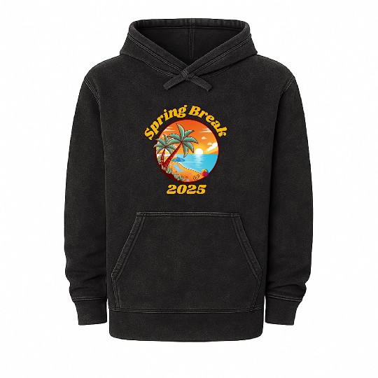 Spring Break 2025 Mineral Wash Hoodies