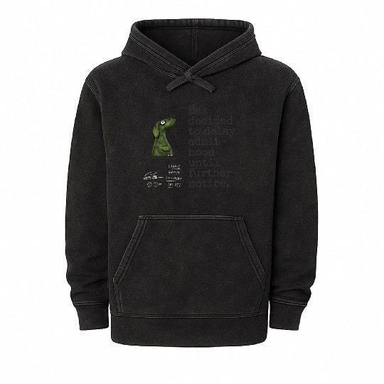 Lonely Animals - Zoe Mineral Wash Hoodies