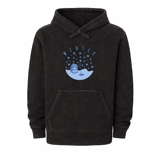 winter Mineral Wash Hoodies
