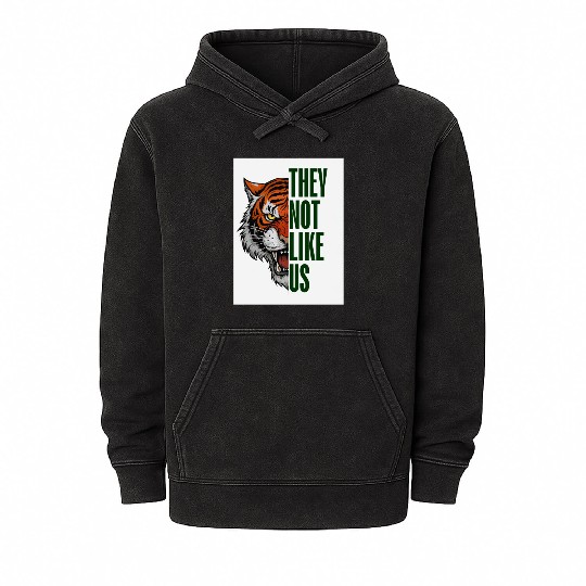 Fearless Tiger - They Not Like Us Mineral Wash Hoodies