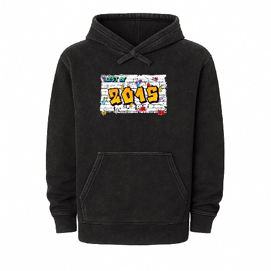 Vibe Breaker 2015 Graffiti – 10 Years of Street Mineral Wash Hoodies