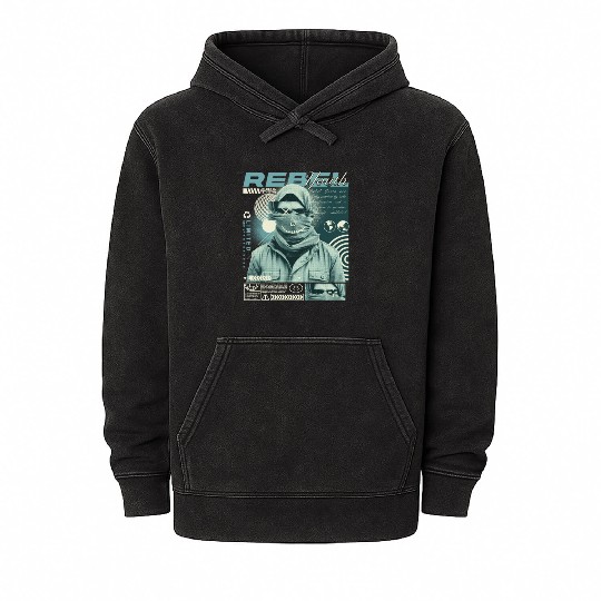 Rebel Youth Mineral Wash Hoodies