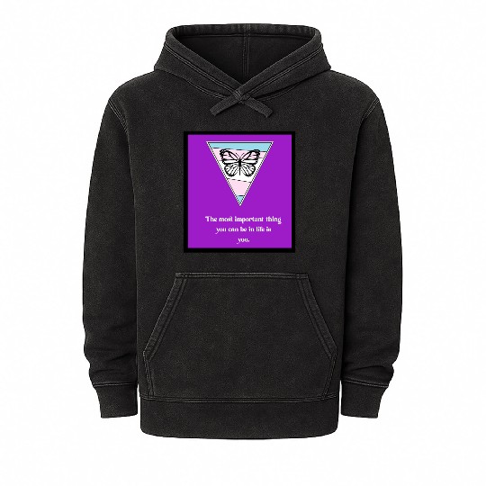 Be Your Own Beautiful Butterfly! Mineral Wash Hoodies