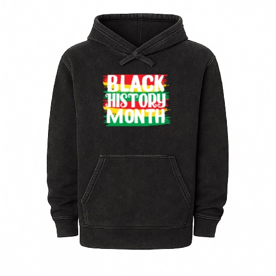 Black Pride Black History Month Mineral Wash Hoodies