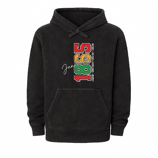1865 Juneteenth Mineral Wash Hoodies