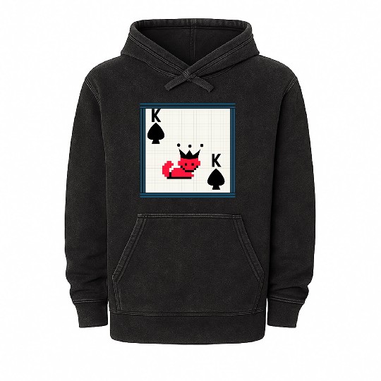 The Royal Cat Mineral Wash Hoodies