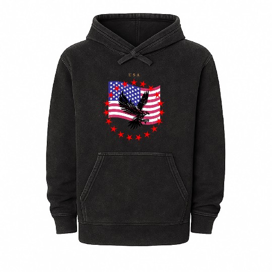 eagle usa Mineral Wash Hoodies