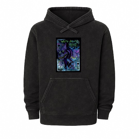Alice in Wonderland Mineral Wash Hoodies