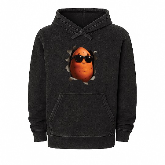 Sweet Potato Mineral Wash Hoodies