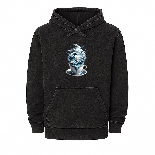 Storm in a Teacup Ocean Adventure Mineral Wash Hoodies