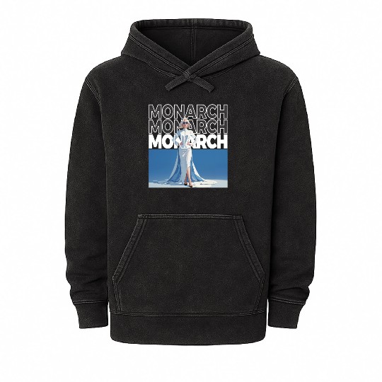 MONARCH – Silence in Command Mineral Wash Hoodies