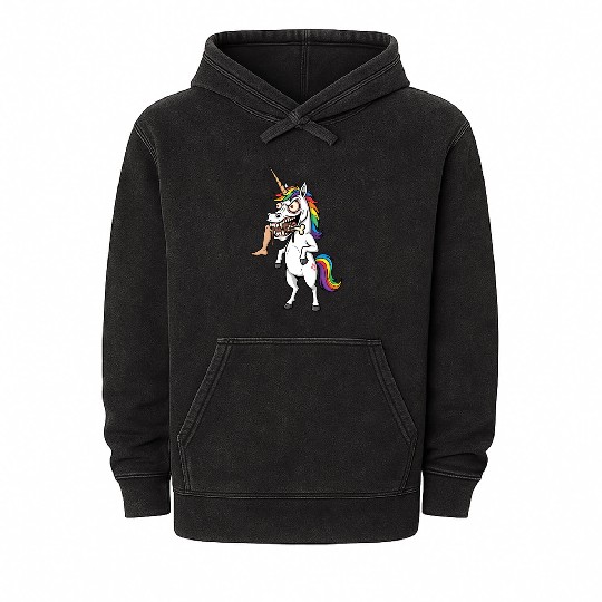 Mad Unicorn – Leg Day Just Got Wild! Mineral Wash Hoodies