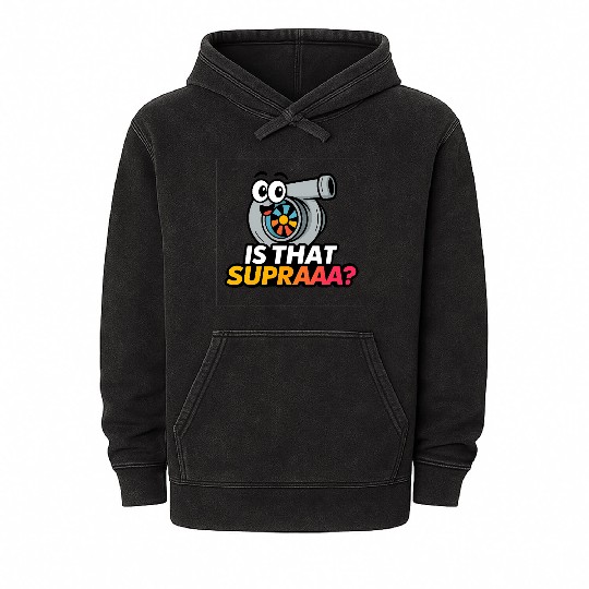 Is That Supraaa? 2 – Cartoon Turbo Reaction Mineral Wash Hoodies