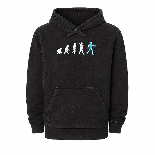 AI Artificial Intelligence Data Programmer Mineral Wash Hoodies