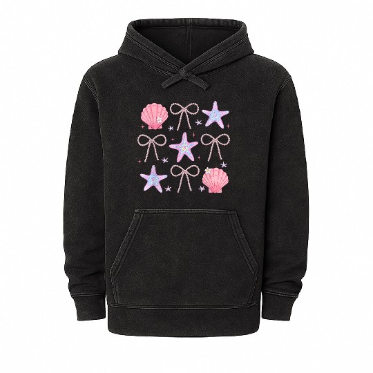 Under the Sea Sparkle Mineral Wash Hoodies