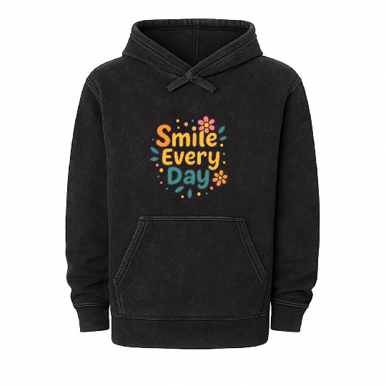 Stay Colorful – Motivational Art Design Mineral Wash Hoodies