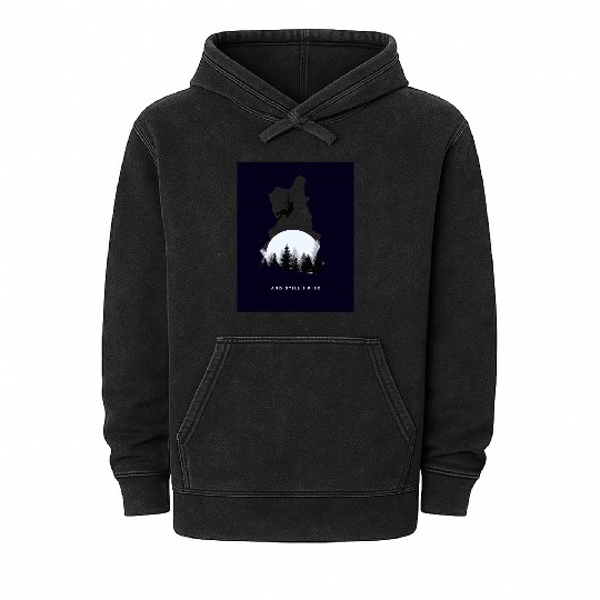 Sky Spirit Light Blue Adventure Mineral Wash Hoodies for Everyon